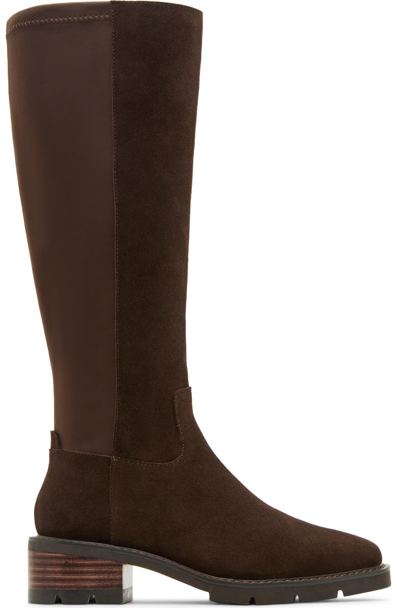 Blondo Harriet Waterproof Knee High Boot, Alternate, color, Java Suede