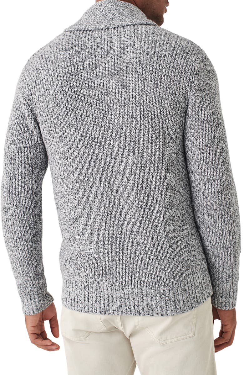 Faherty Marl Cotton Blend Cardigan, Alternate, color, 