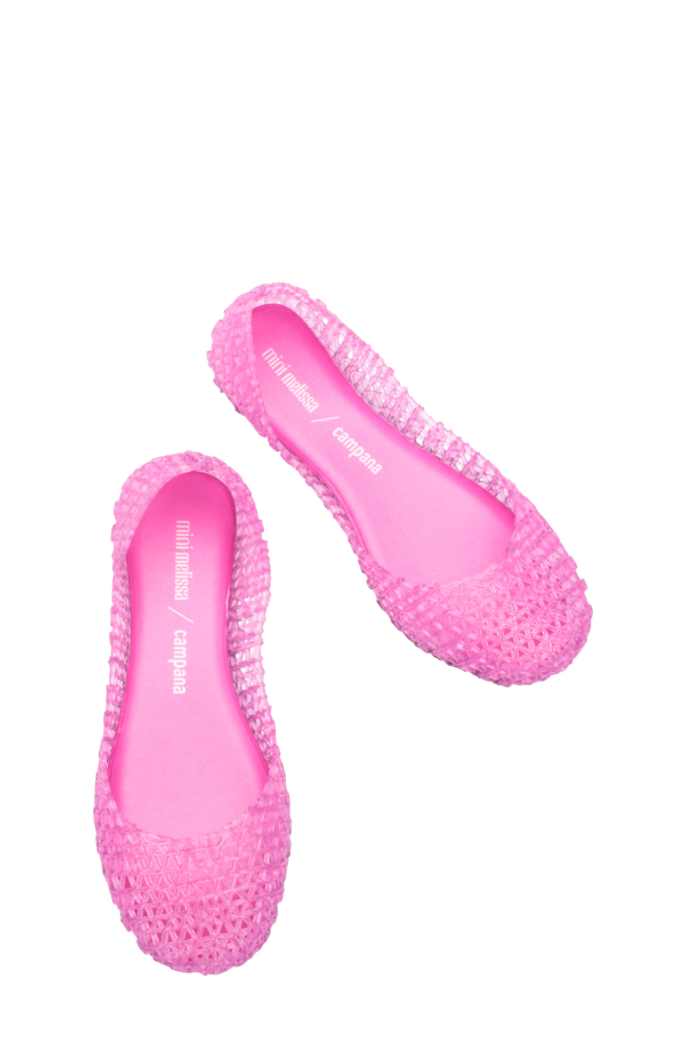 Campana Zigzag Flat, Alternate, color, PINK/ PINK