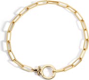 Mint & Lily Mint Paperclip Bracelet