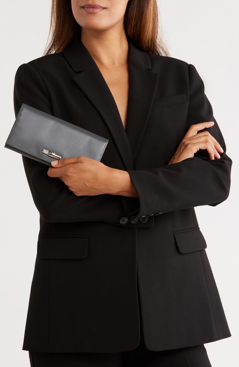 Leather Flap Wallet