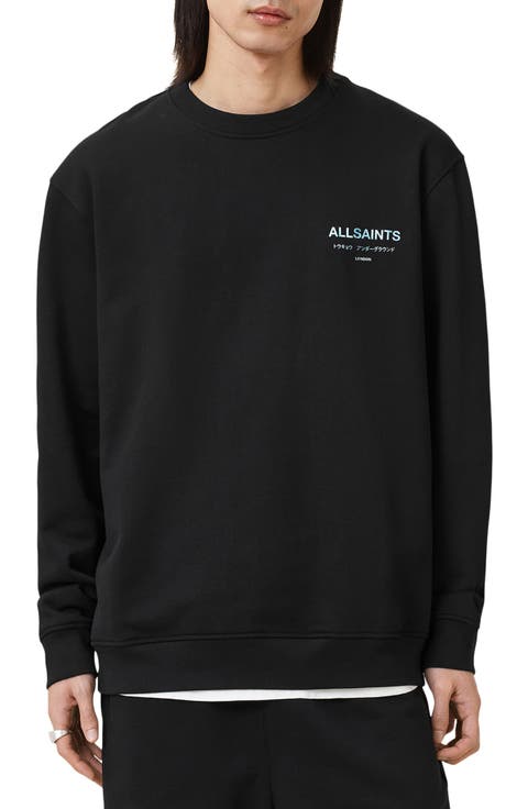 Underground Logo Organic Cotton Graphic Sweatshirt