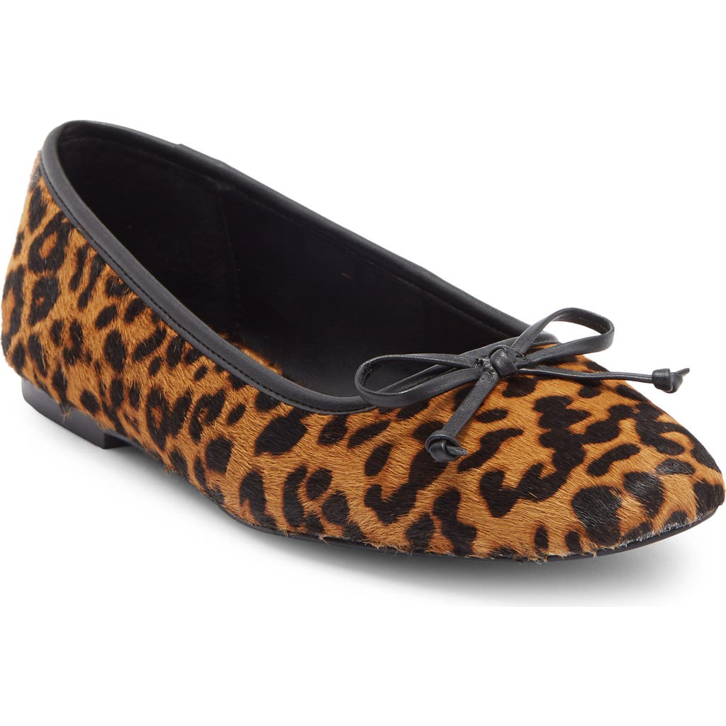 Steve Madden Malinda Genuine Cow Hair Ballet Flat