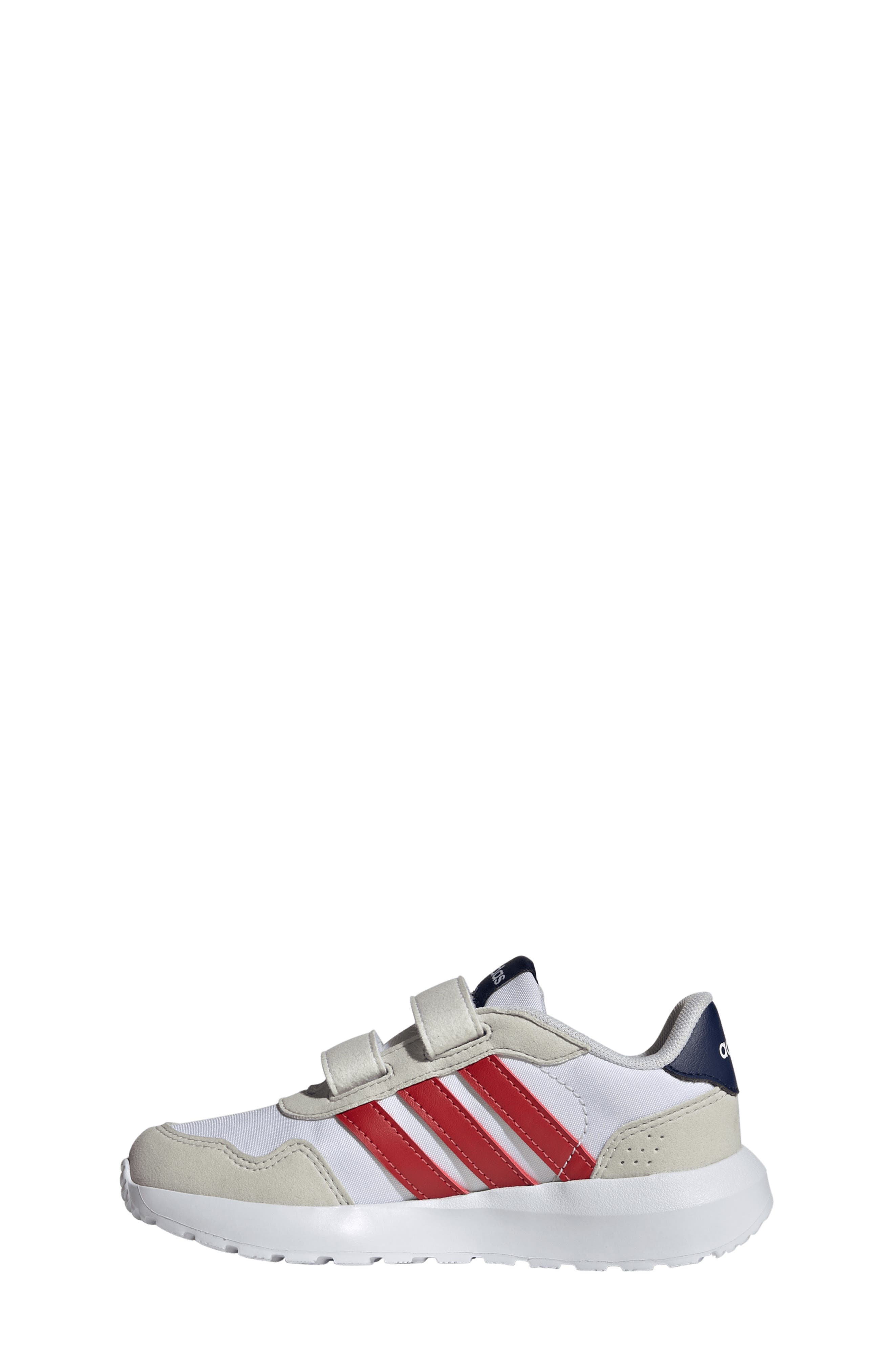 adidas Kids' Run 60s Sneaker, Alternate, color, White/ Red/ Dark Blue