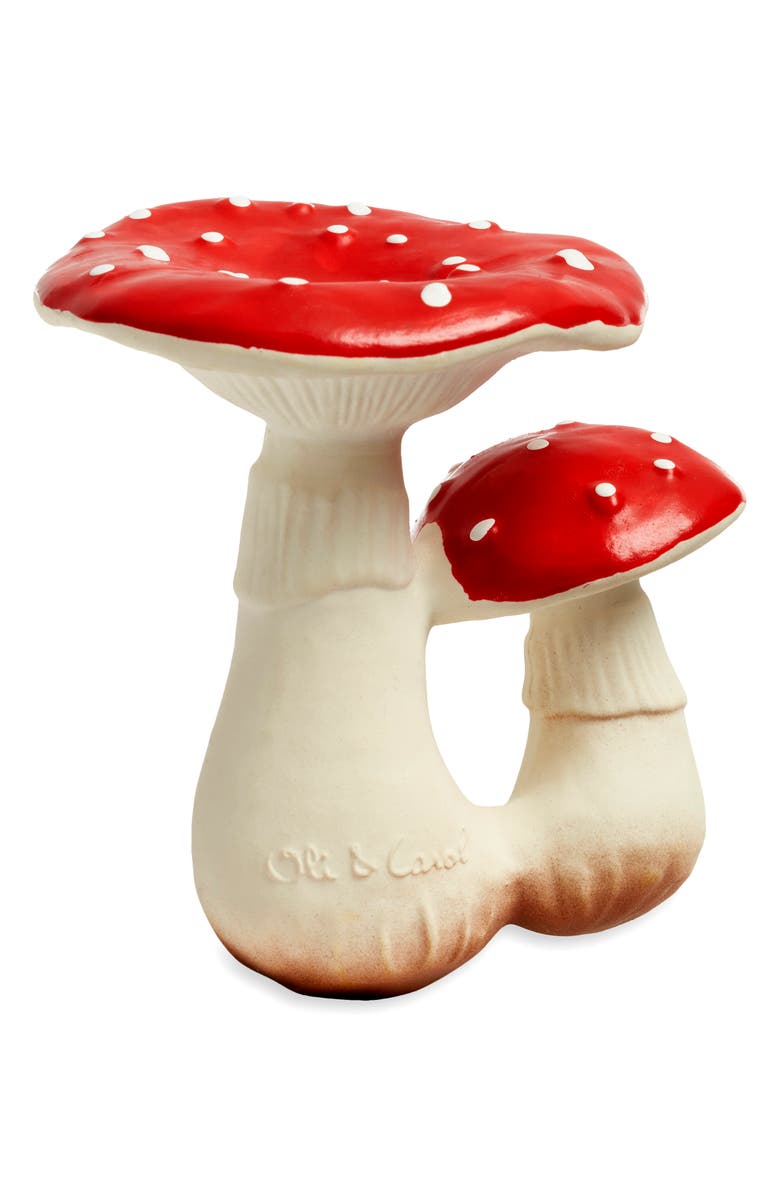Oli&Carol Spot the Mushroom Teether, Alternate, color, 