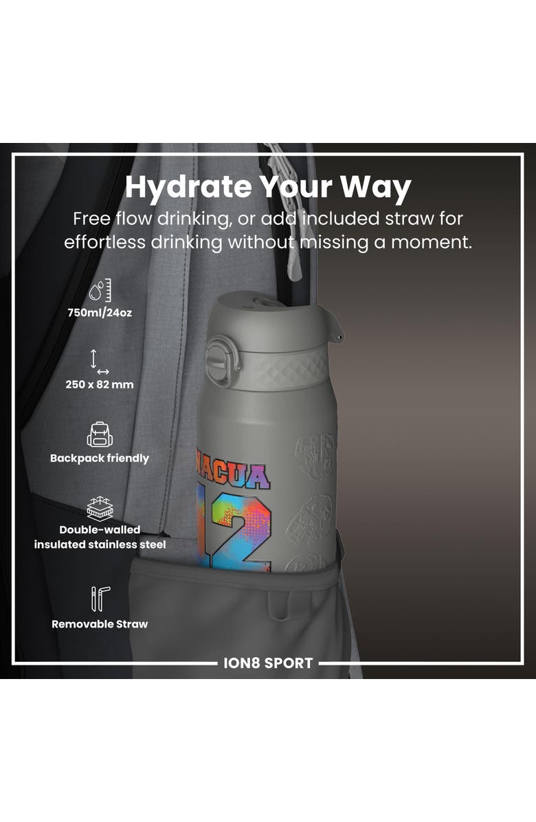 Ion8 NFL PA Thermal Steel Water Bottle - Signature Series, Alternate, color, 12