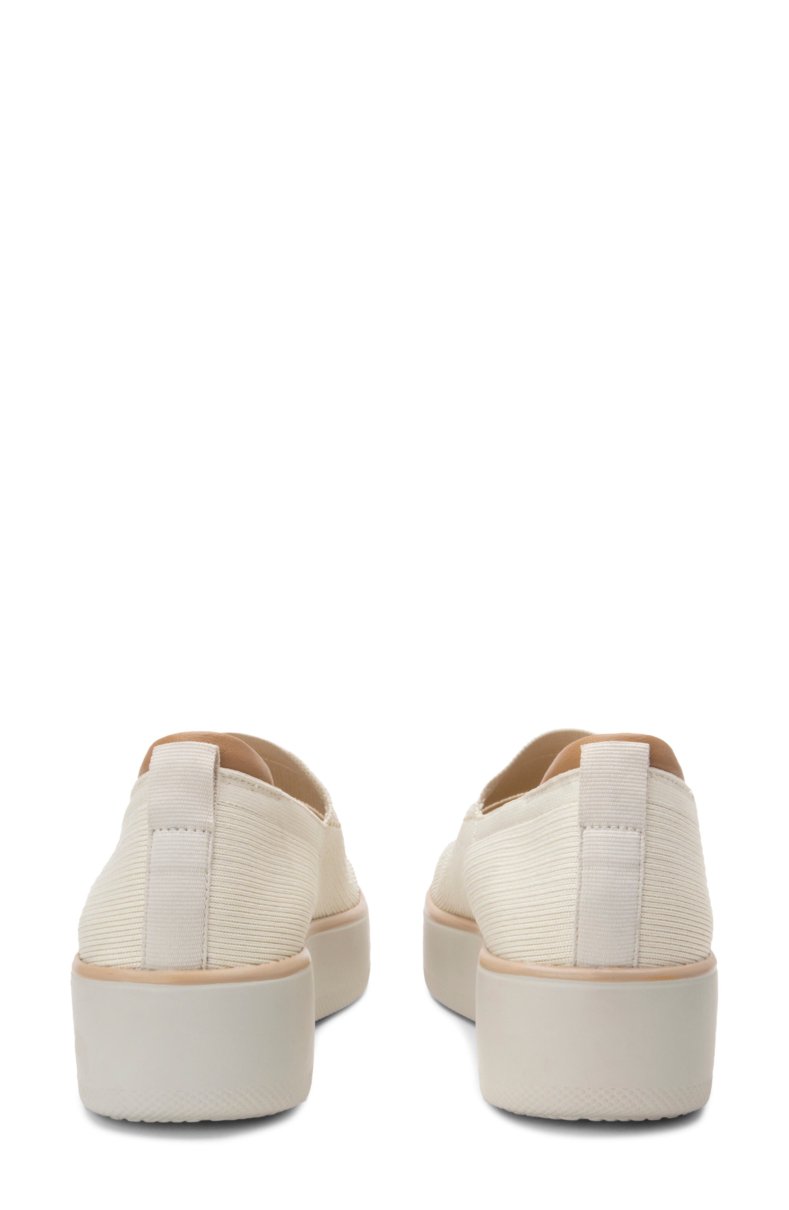 Mystiq Peeps Platform Slip-On Sneaker, Alternate, color, PEEPS CREAM FABRIC