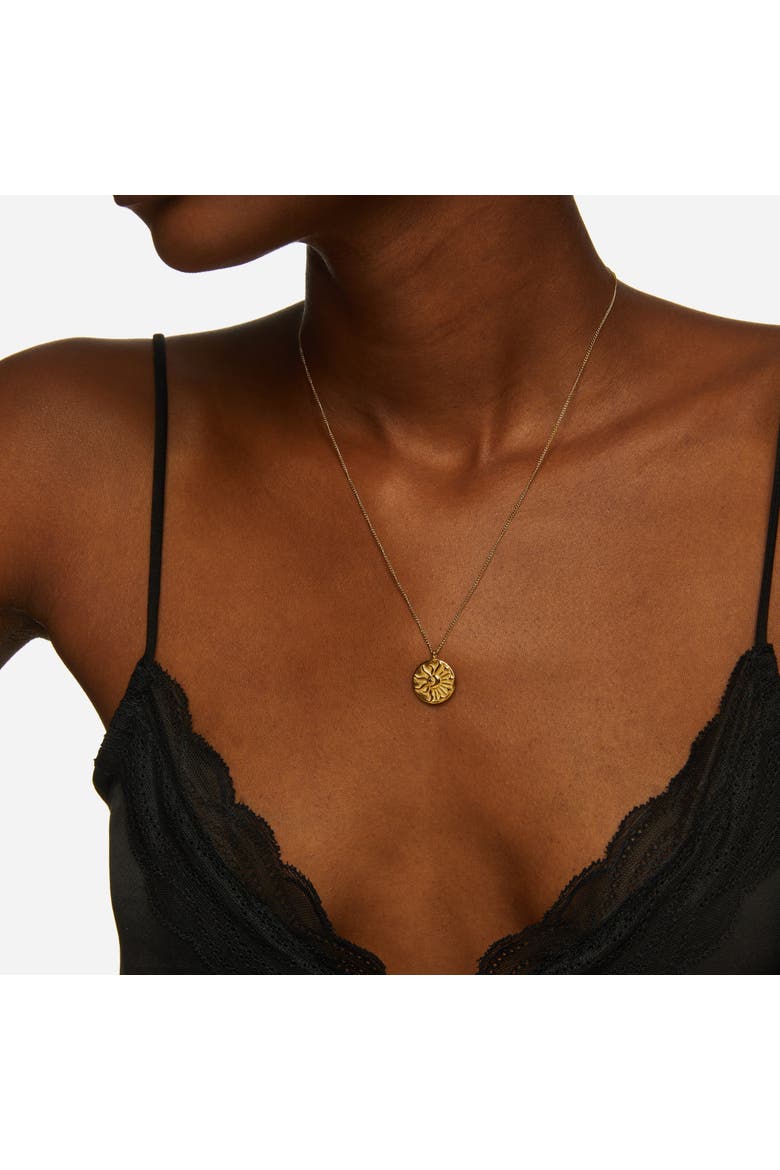 Meg Necklace, Alternate, color, Gold