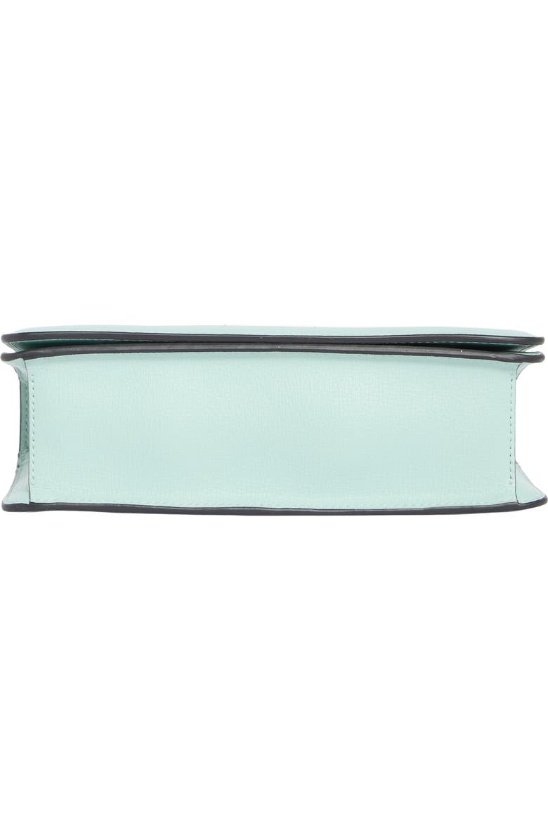 KARL LAGERFELD PARIS Simone Leather Satchel, Alternate, color, Fresh Mint