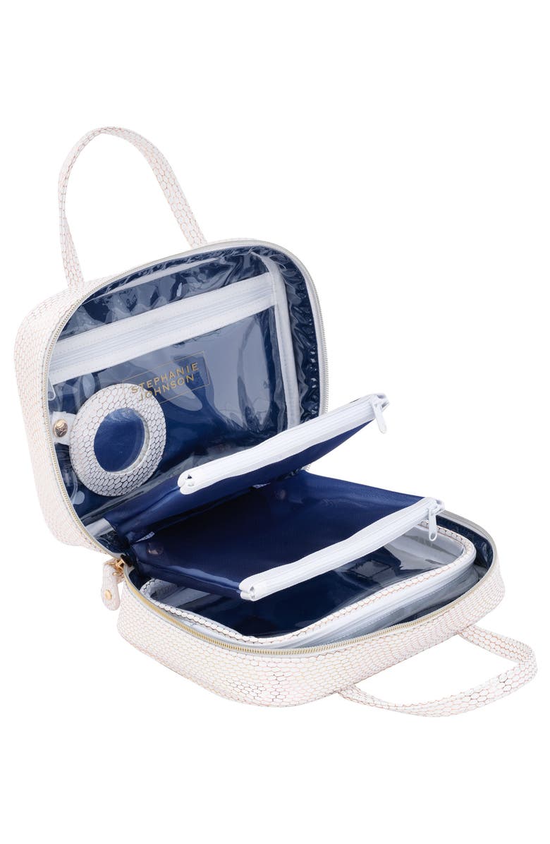 Stephanie Johnson Havana Traveler Cosmetics Case, Alternate, color, 