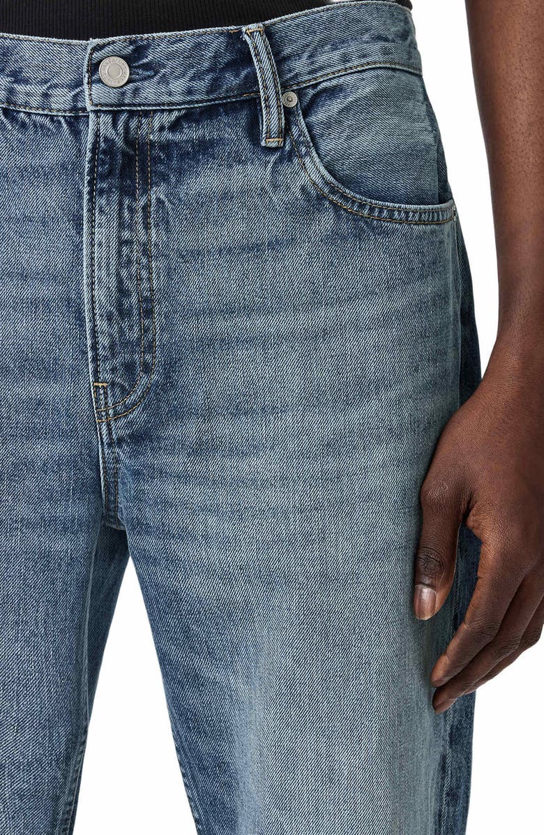 AllSaints Reid Straight Fit Jeans, Alternate, color, Light Indigo