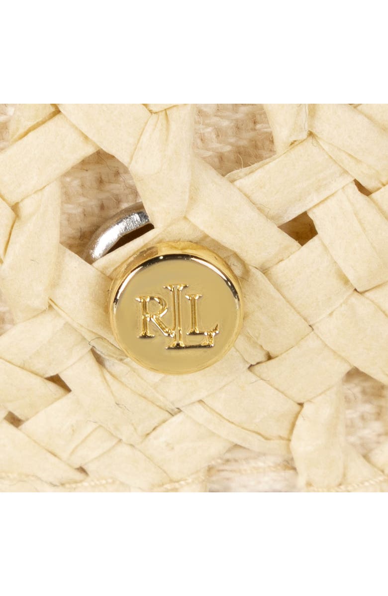 Lauren Ralph Lauren Open Weave Straw Sun Hat, Alternate, color, Light Tan