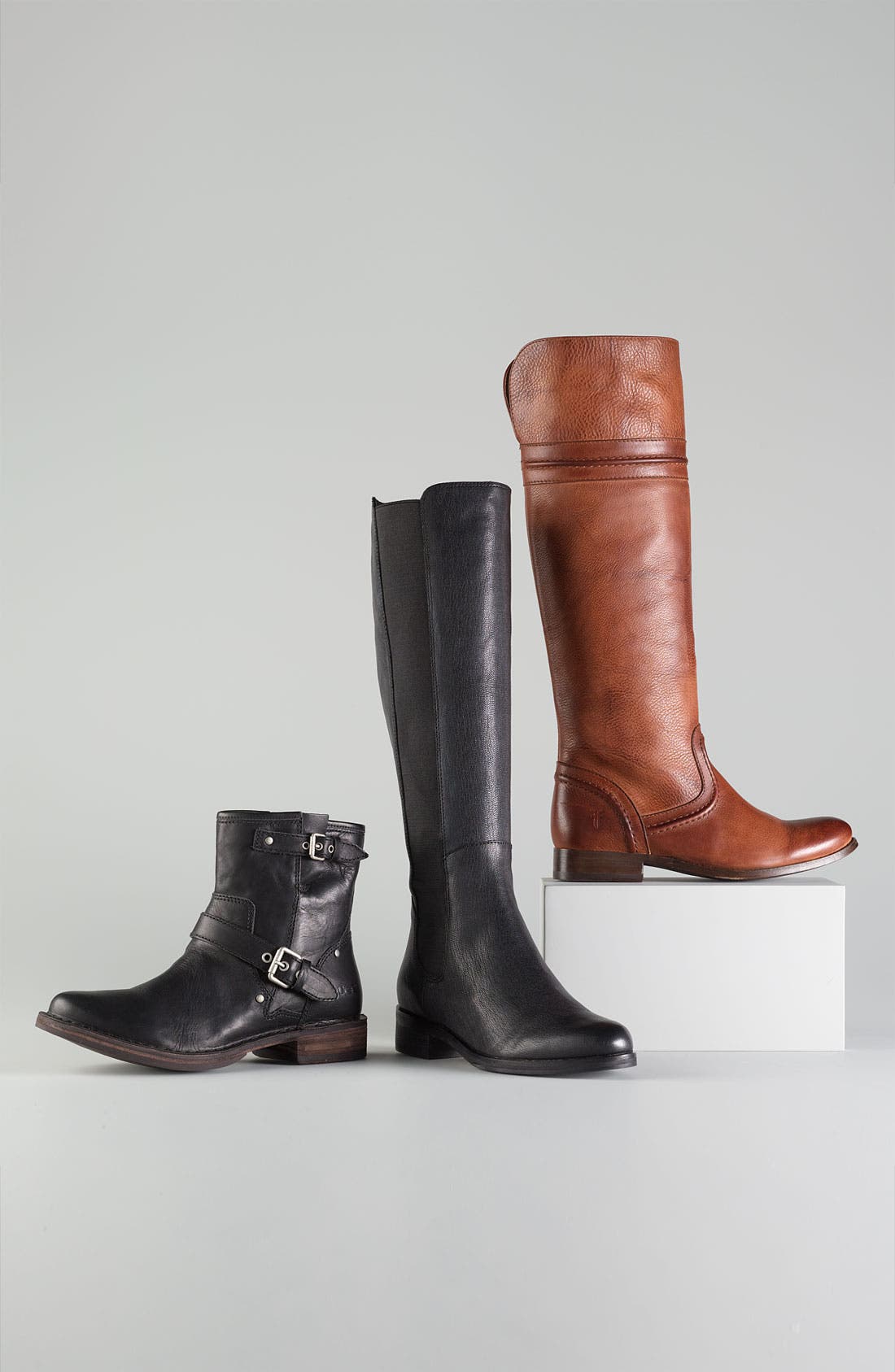 Frye 'Melissa Trapunto' Boot, Alternate, color, 