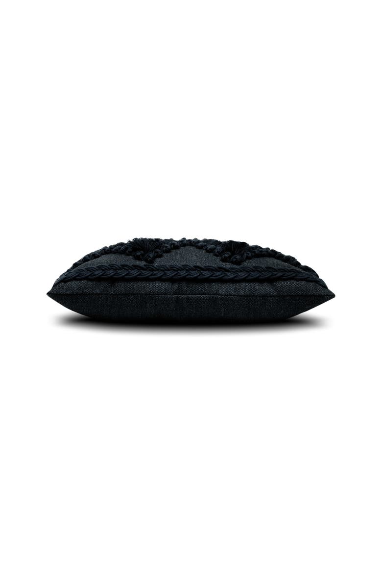 Tavarua Indoor & Outdoor Woven Accent Pillow, Alternate, color, Indigo