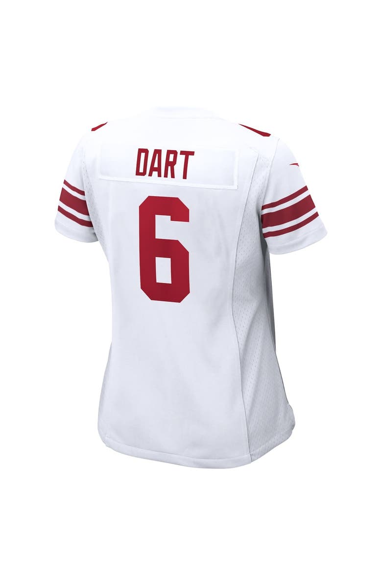 Women's Nike Jaxson Dart  White New York Giants Game Jersey, Alternate, color, White