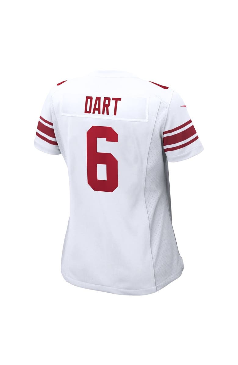 Nike Women's Nike Jaxson Dart  White New York Giants Game Jersey, Alternate, color, White