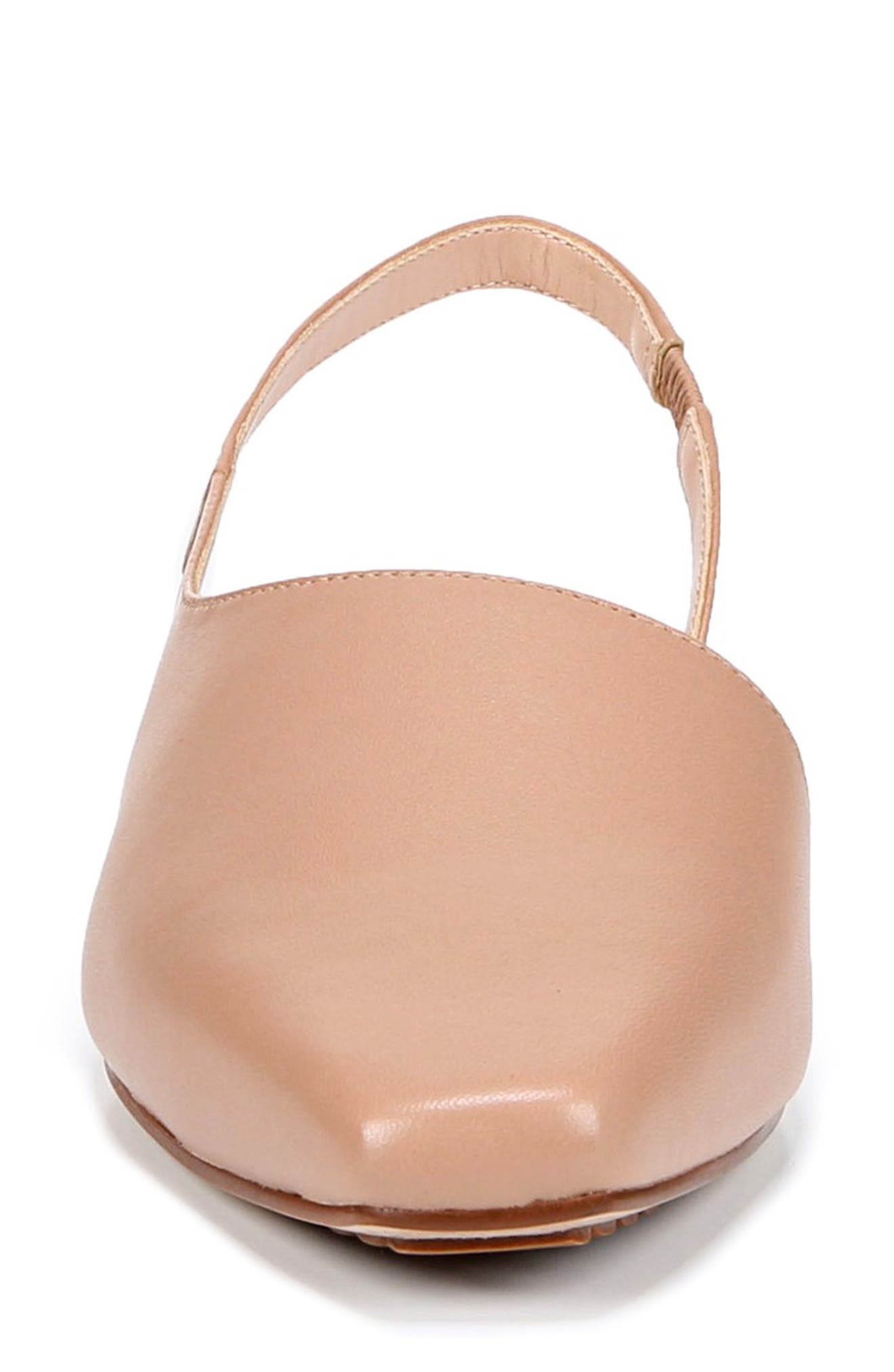 Avrie Slingback Flat, Alternate, color, TAUPE LEATHER