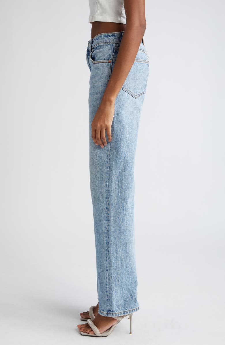 Alexander Wang Mid Rise Relaxed Fit Jeans, Alternate, color,