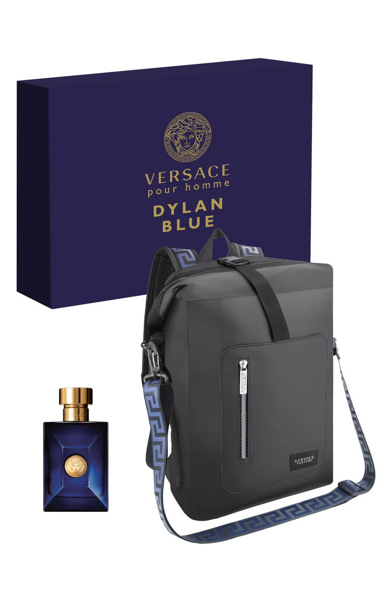 Versace Dylan Blue Eau de Toilette & Backpack Set $146 Value, Main, color,