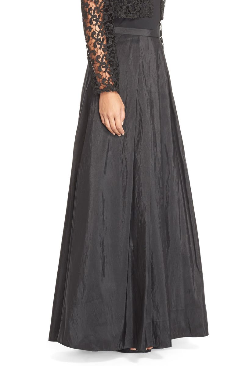 Alex Evenings Taffeta Ball Skirt, Alternate, color, 