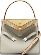 Tory Burch Small Lee Radziwill Leather Double Bag