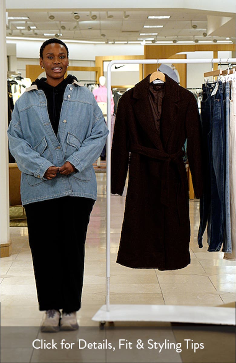 Goodie High Pile Fleece Coat, sales video thumbnail