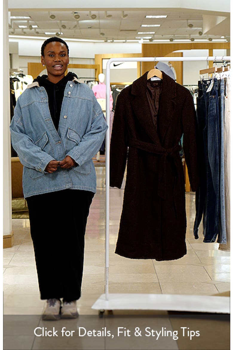 Goodie High Pile Fleece Coat video