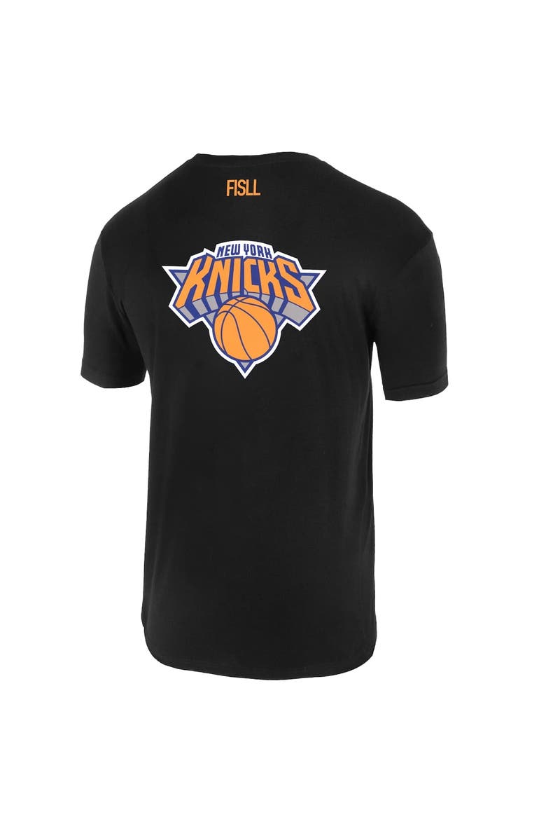 FISLL Unisex FISLL  Black New York Knicks Oversize Logo T-Shirt, Alternate, color, Black