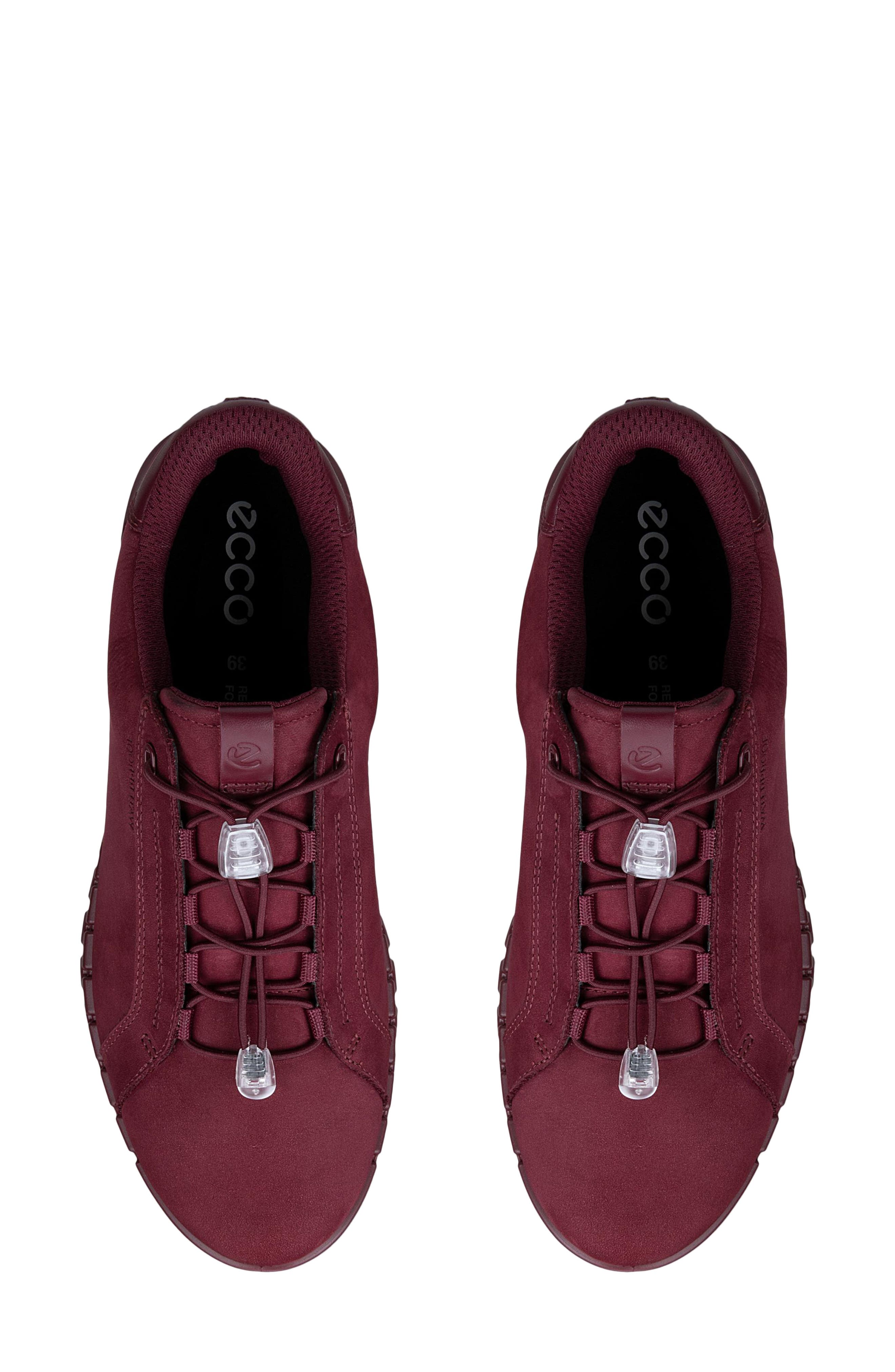 Gruuv Lite Waterproof Leather Sneaker, Alternate, color, DARK RUBY/ DARK RUBY