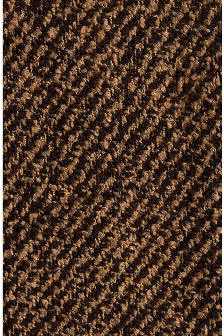 Kids' Boucle Fleece Shirt, Alternate, color, BROWN