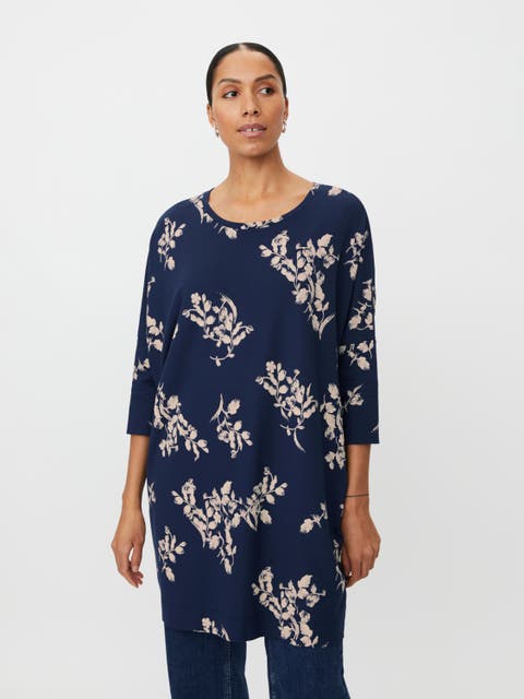 MaGabini Floral Tunic Top