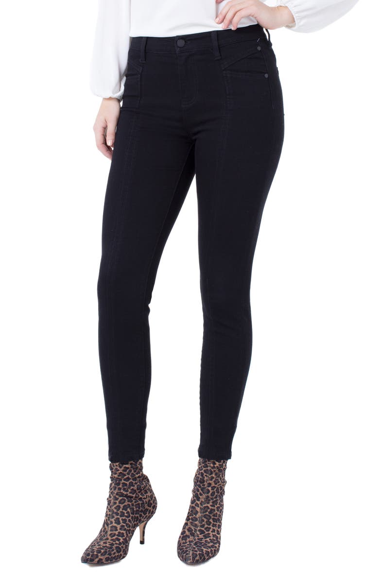 Liverpool Abby Seamed Ankle Skinny Jeans, Main, color,