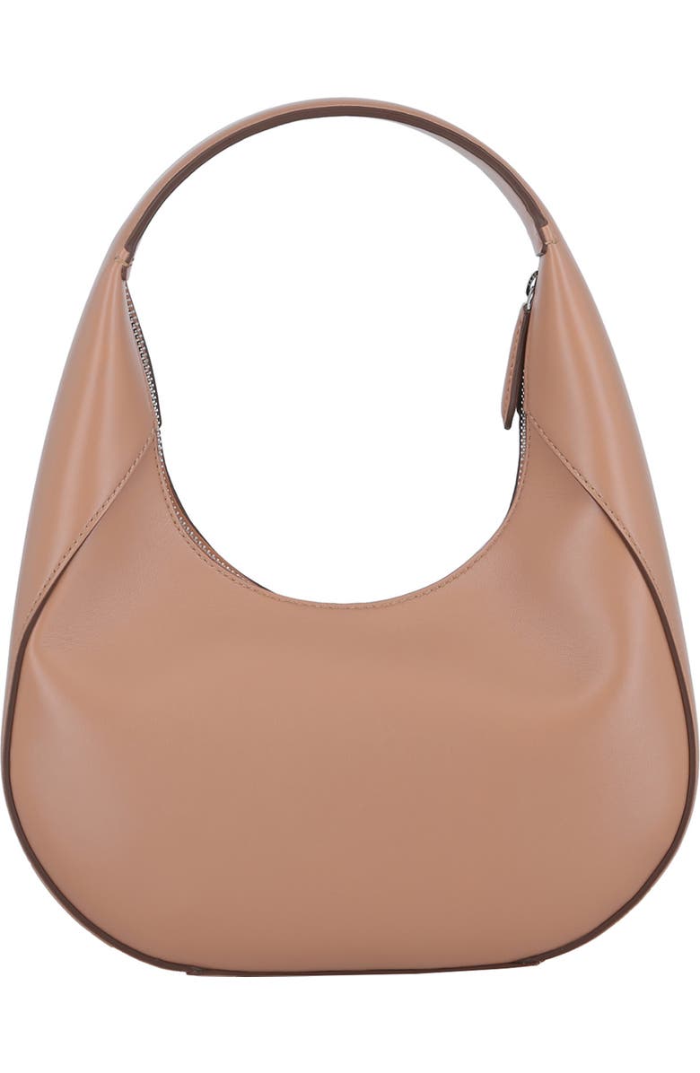 Stella McCartney Logo Vegan Leather Shoulder Bag, Alternate, color,