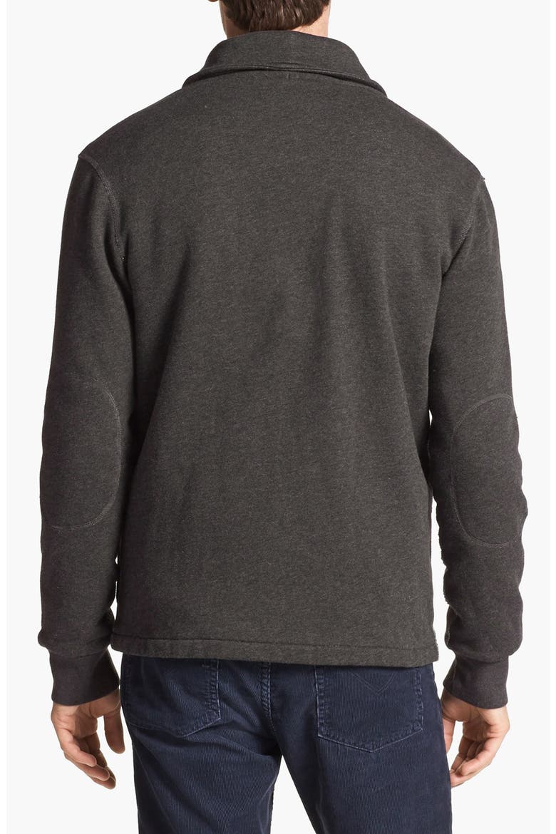 'Blair' Shawl Collar Cardigan, Alternate, color, CHARCOAL HEATHER