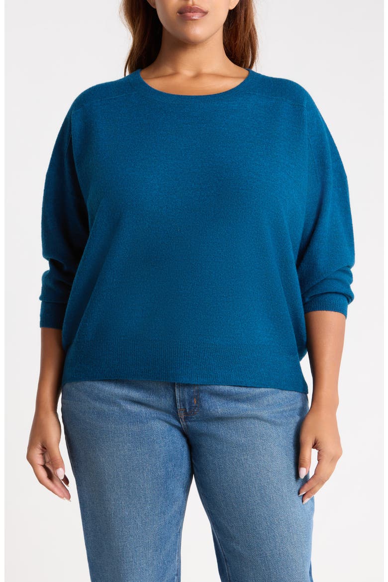 Crewneck Wool Sweater, Main, color, SAIL BLUE