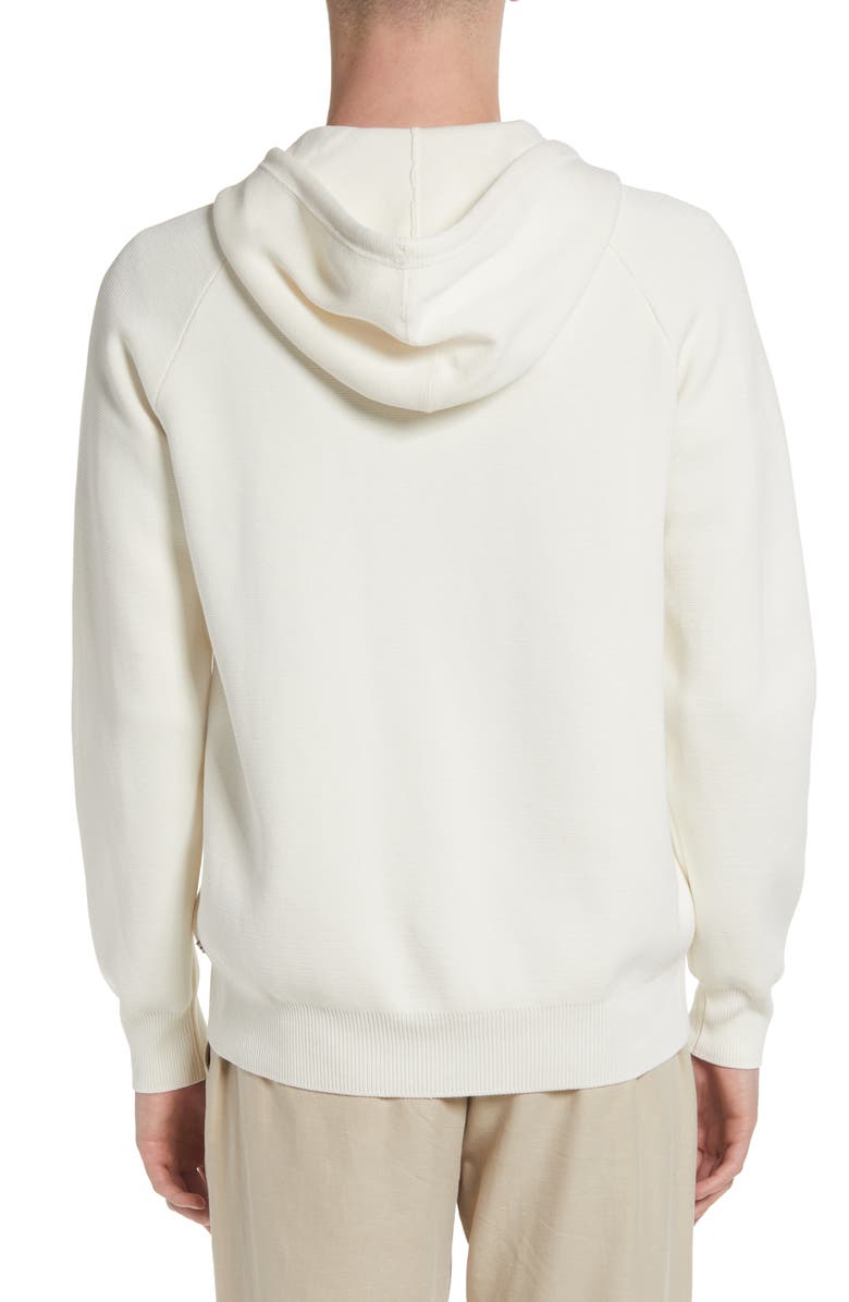 Jack Victor Holton Full Zip Cotton Knit Hoodie, Alternate, color, 