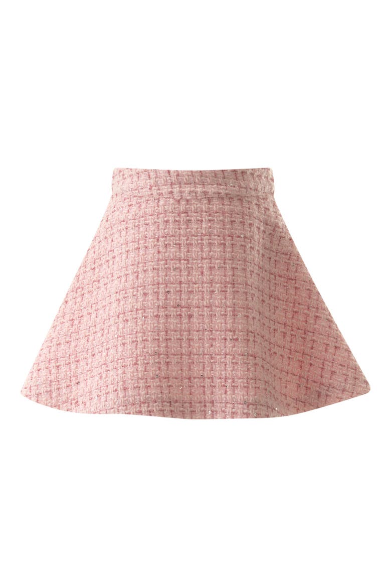 Tweed Jacket and Skirt Set, Alternate, color, Pink
