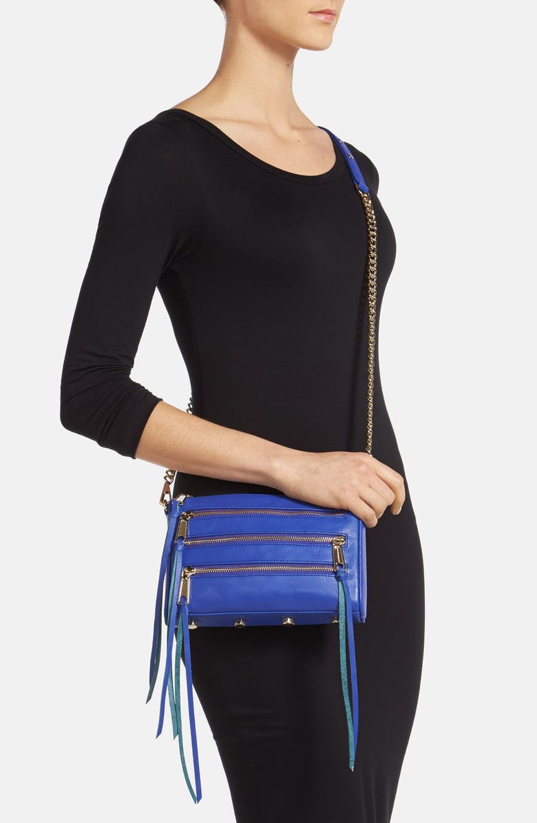 Rebecca Minkoff 'Mini 5 Zip' Convertible Crossbody Bag, Alternate, color,