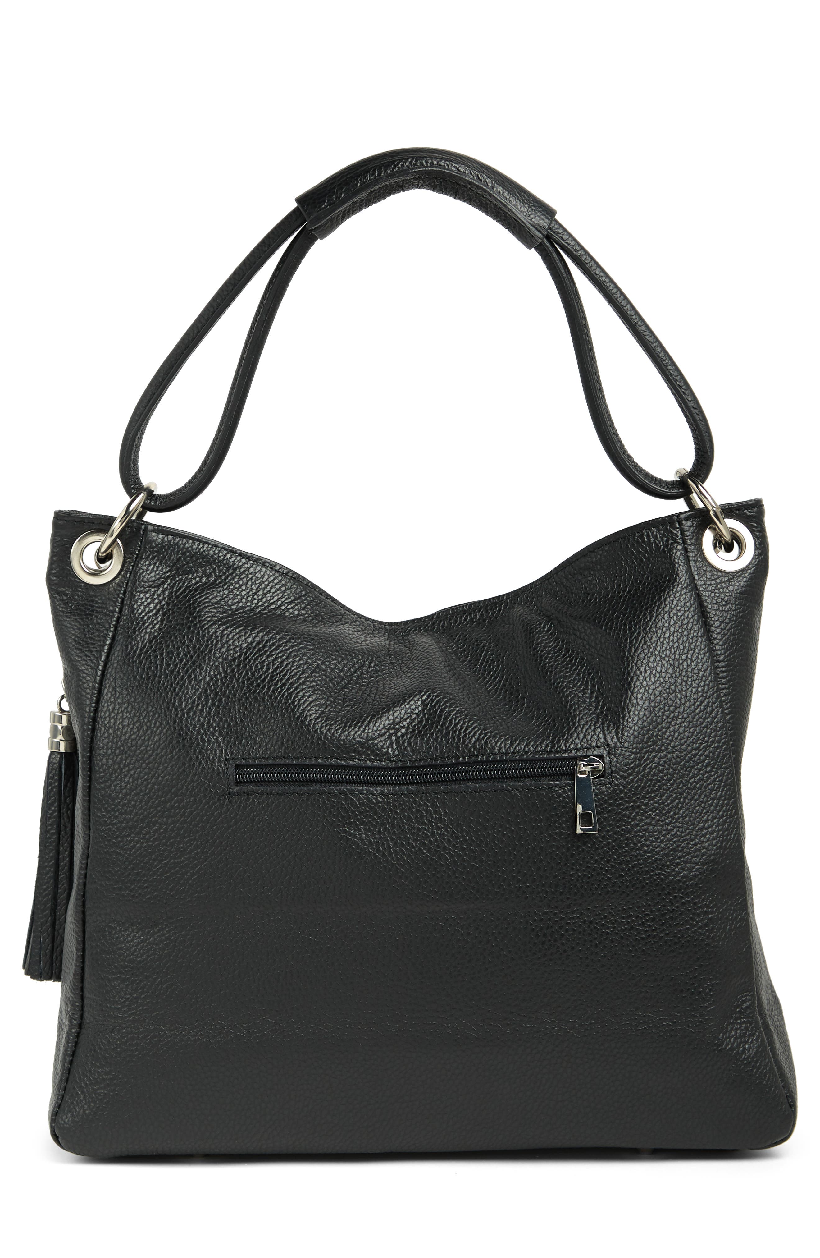 ANNA LUCHINI Leather Top Handle Bag, Alternate, color, 