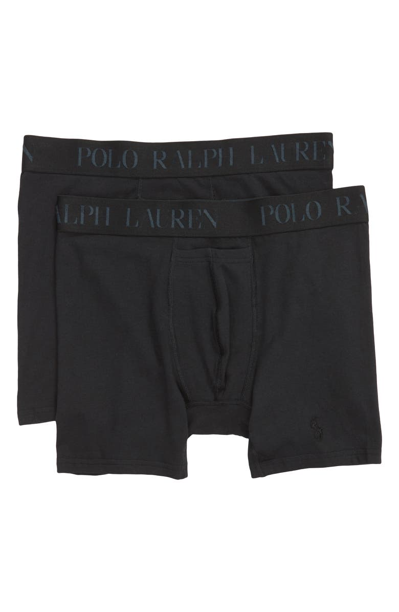 Polo Ralph Lauren 2-Pack Cotton & Modal Boxer Briefs, Main, color, 