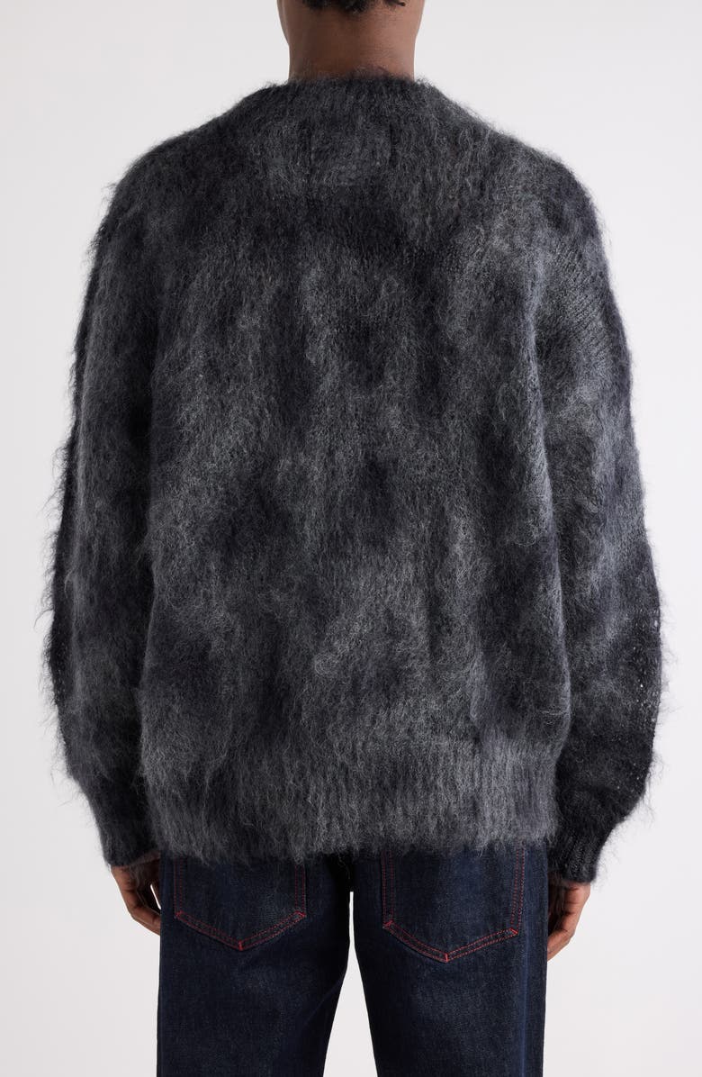 Isabel Marant Miller Kid Mohair & Wool Sweater, Alternate, color, Anthracite