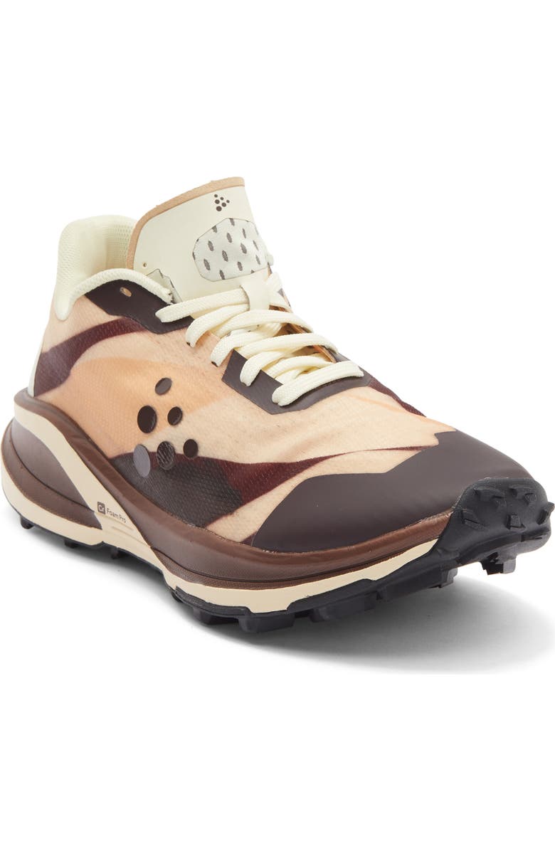 Craft Pure Trail Pro Running Shoe, Main, color, Java/ Multi