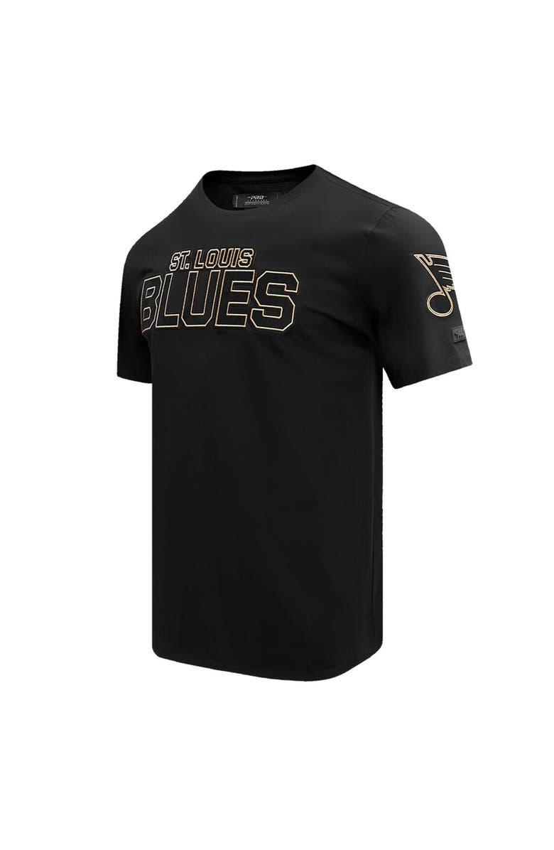 PRO STANDARD Men's Pro Standard Black St. Louis Blues Wordmark T-Shirt, Alternate, color, Black