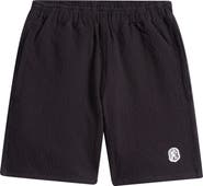 Billionaire Boys Club Kids' BB Champions Cotton Seersucker Pull-On Shorts