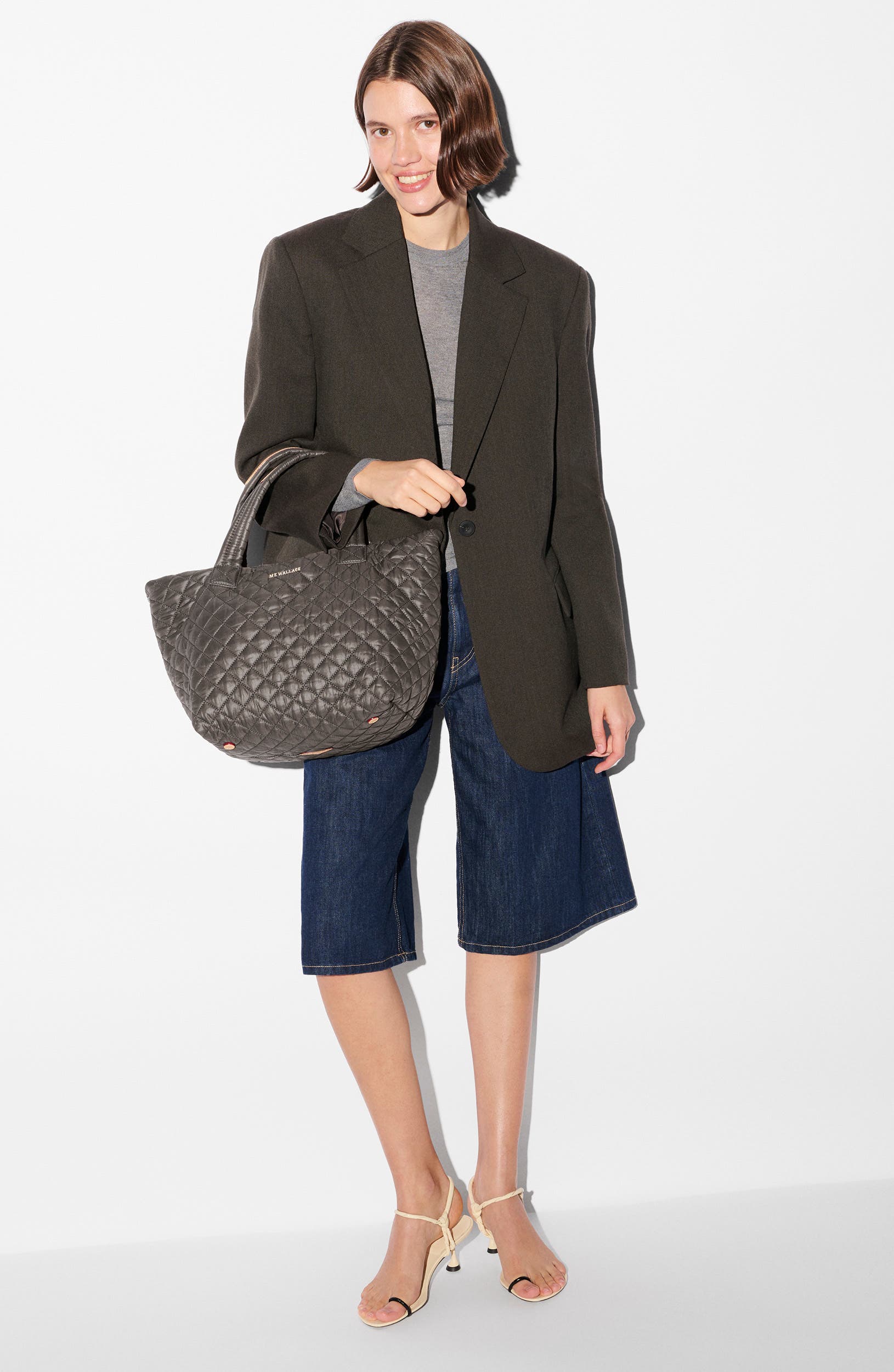 Small Metro Tote Deluxe, Alternate, color, MAGNET
