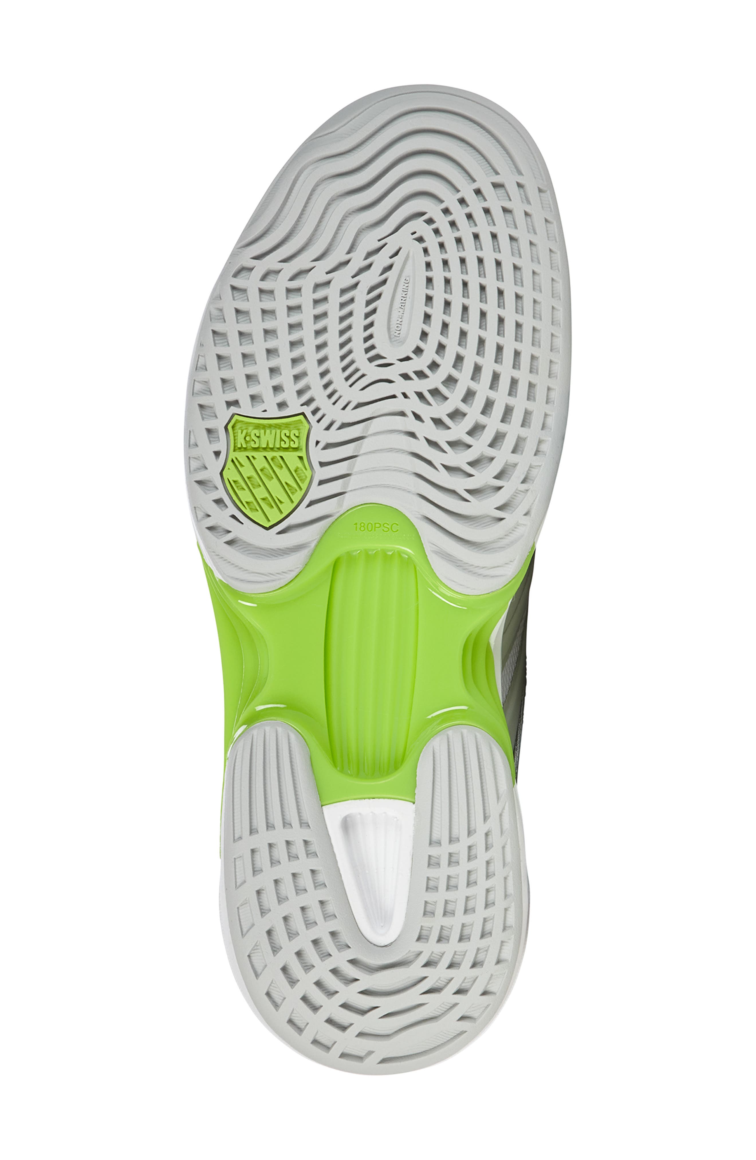 K-Swiss SpeedTrac Sneaker, Alternate, color, Grey Volt/ White/ Limon
