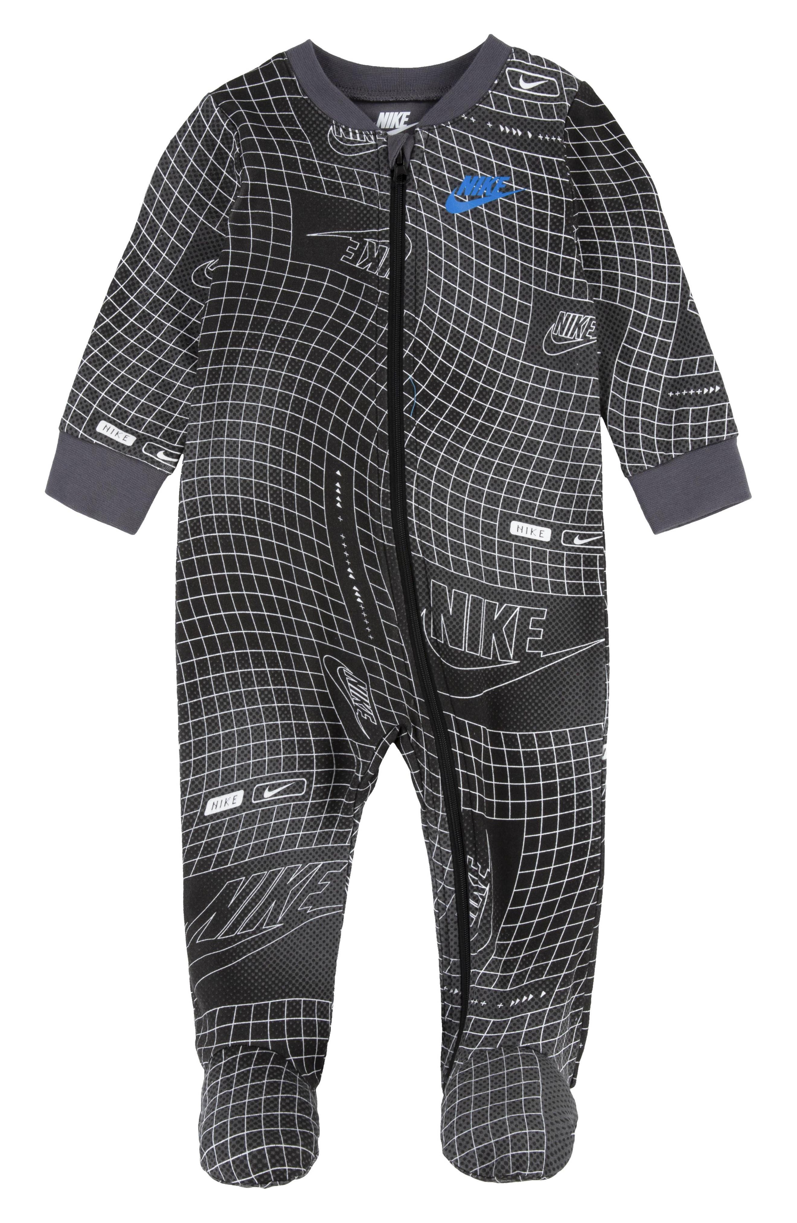 Nike Club Grid Print Footie | Nordstromrack