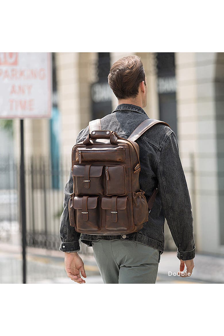 brown genuine leather backpack BOYATU Purse for Women: Anti Theft Convertible Soft Backpacks That two Leather Backpack Brown for Women