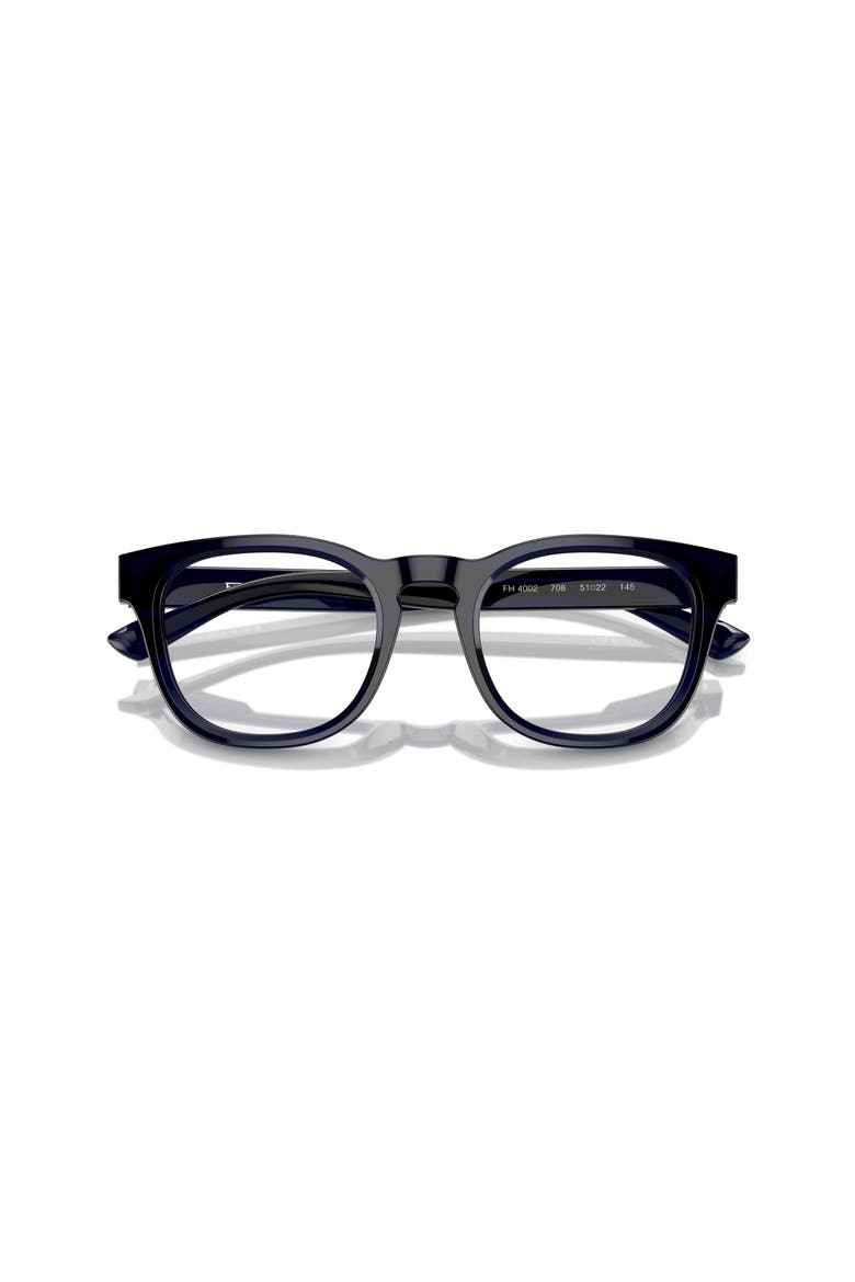 49mm Round optical glasses, Alternate, color, Blue