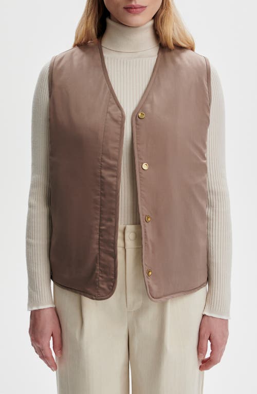 Varley Lori Reversible Gilet In White